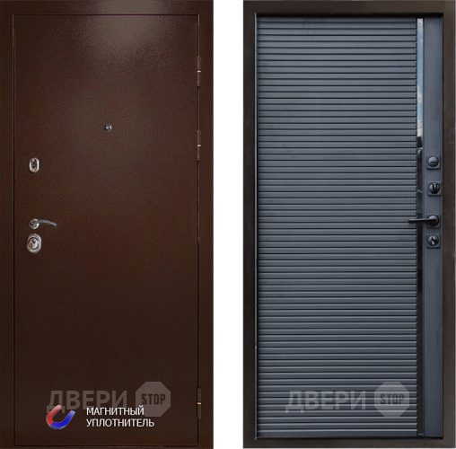 Дверь Престиж Медь Porte Черный кварц в Электроуглях