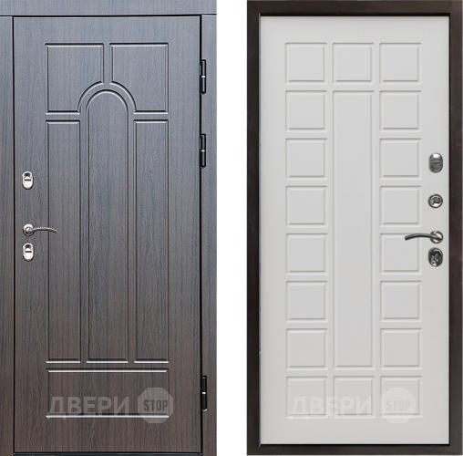 Входная металлическая Дверь Престиж TERMO с терморазрывом Арка Престиж Бежевый мат в Электроуглях