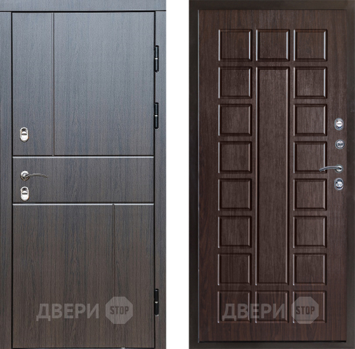 Входная металлическая Дверь Престиж TERMO с терморазрывом Горизонт Венге Престиж Венге в Электроуглях