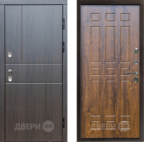 Входная металлическая Дверь Престиж TERMO с терморазрывом Горизонт Венге Спарта Дуб в Электроуглях