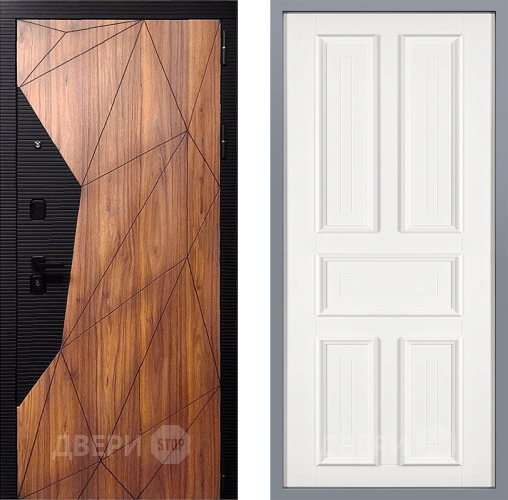 Дверь Заводские двери Морра Уругвай Белый софт в Электроуглях