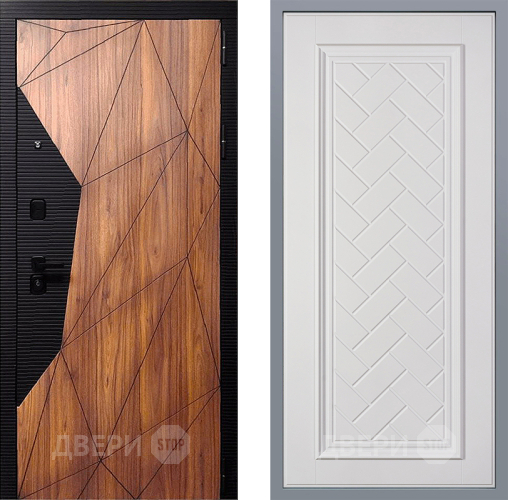 Дверь Заводские двери Морра Упра Белый софт в Электроуглях