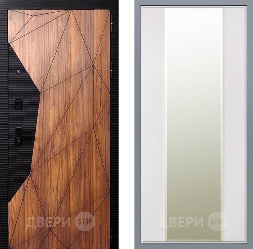 Дверь Заводские двери Морра Зеркало Макси Белый матовый в Электроуглях