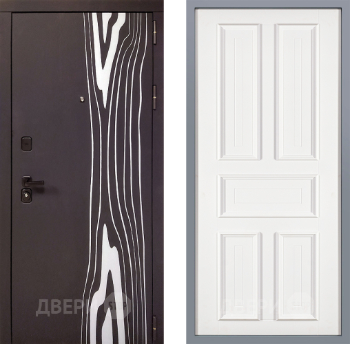 Дверь Заводские двери Леванте Уругвай Белый софт в Электроуглях