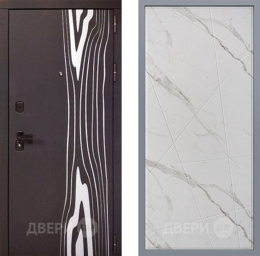 Дверь Заводские двери Леванте Флитта Мрамор белый в Электроуглях