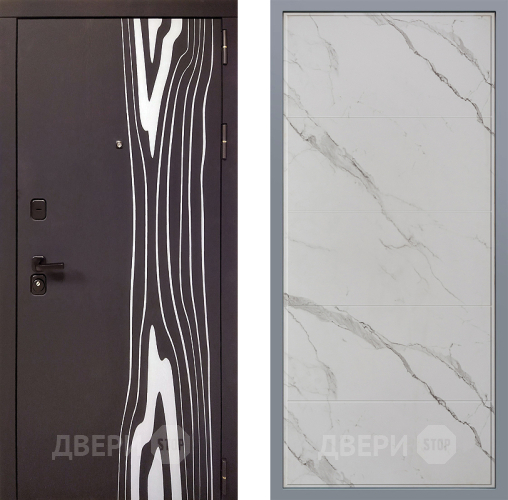 Дверь Заводские двери Леванте Тривия Мрамор белый в Электроуглях