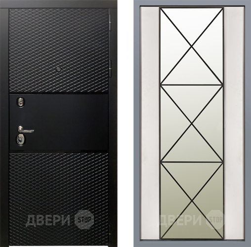 Дверь Заводские двери Тефлон Зеркало Перфекто Структурное дерево в Электроуглях