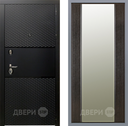 Дверь Заводские двери Тефлон Зеркало Макси Венге в Электроуглях