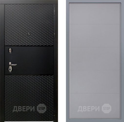 Дверь Заводские двери Тефлон Тривия Грей софт в Электроуглях