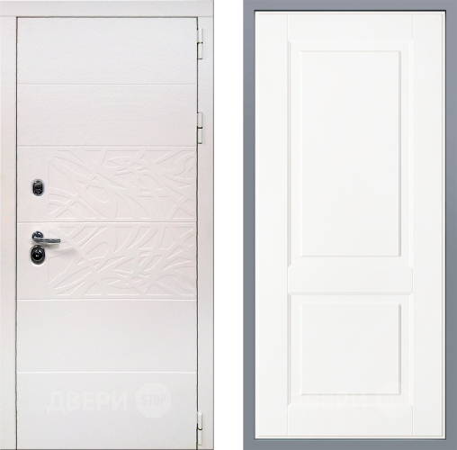 Дверь Заводские двери Дэко Вайт Доррен Белый софт в Электроуглях