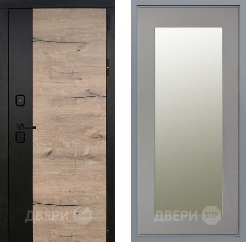 Дверь Заводские двери Ларте Зеркало Модерн Грей софт в Электроуглях