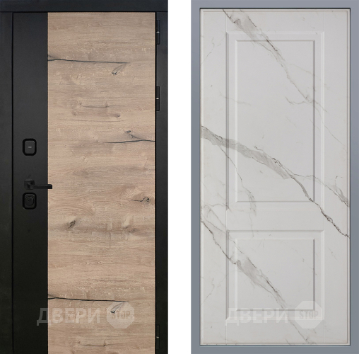 Дверь Заводские двери Ларте Доррен Мрамор белый в Электроуглях