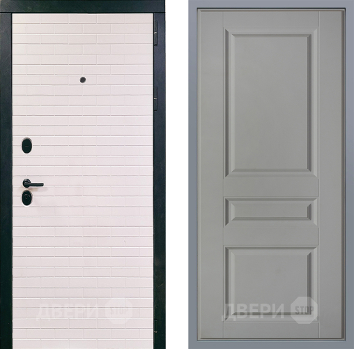 Дверь Заводские двери Сохо Стокгольм Грей софт в Электроуглях