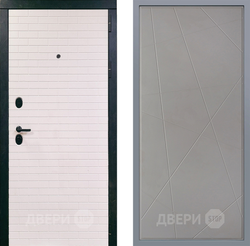 Дверь Заводские двери Сохо Флитта Грей софт в Электроуглях