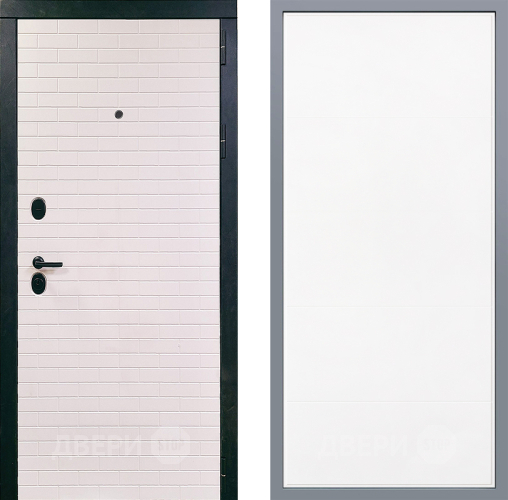 Дверь Заводские двери Сохо Тривия Белый софт в Электроуглях