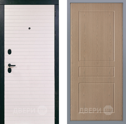 Дверь Заводские двери Сохо К-2 Беленый дуб в Электроуглях