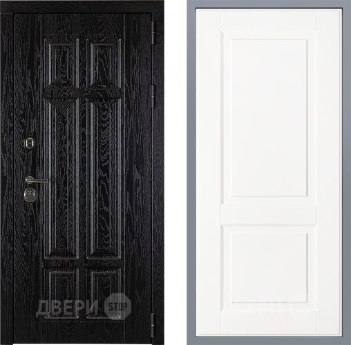 Дверь Заводские двери Мюнхен Доррен Белый софт в Электроуглях