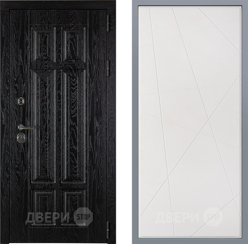 Дверь Заводские двери Мюнхен Флитта Белый софт в Электроуглях