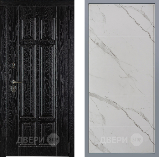 Дверь Заводские двери Мюнхен Тривия Мрамор белый в Электроуглях