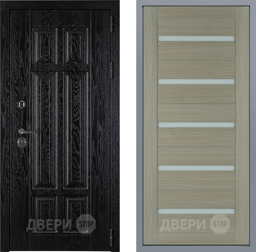 Дверь Заводские двери Мюнхен СБ-1 Капучино в Электроуглях