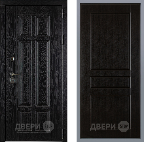 Дверь Заводские двери Мюнхен К-2 Венге в Электроуглях