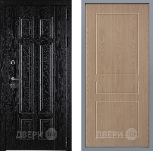 Дверь Заводские двери Мюнхен К-2 Беленый дуб в Электроуглях