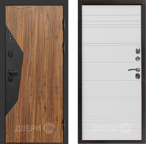 Входная металлическая Дверь Престиж Avangard Line Белый в Электроуглях