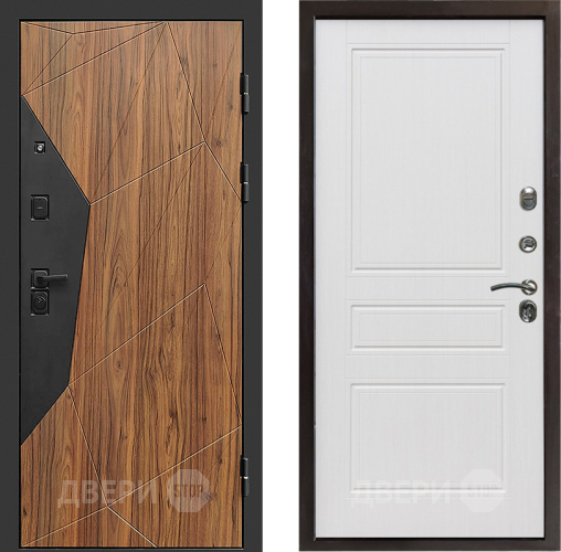 Входная металлическая Дверь Престиж Avangard Классика Белое дерево в Электроуглях