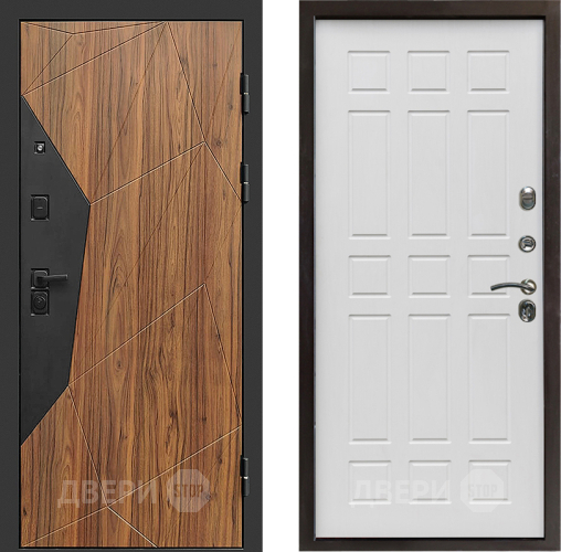 Входная металлическая Дверь Престиж Avangard Спарта Белое дерево в Электроуглях