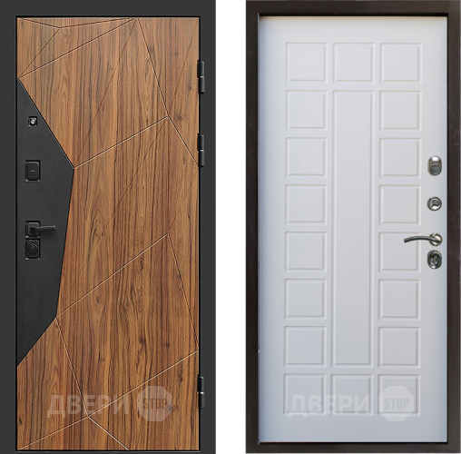 Входная металлическая Дверь Престиж Avangard Престиж Белое дерево в Электроуглях