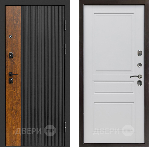 Входная металлическая Дверь Престиж Prestizh Классика Белый матовый в Электроуглях