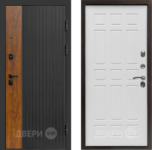 Входная металлическая Дверь Престиж Prestizh Спарта Белое дерево в Электроуглях