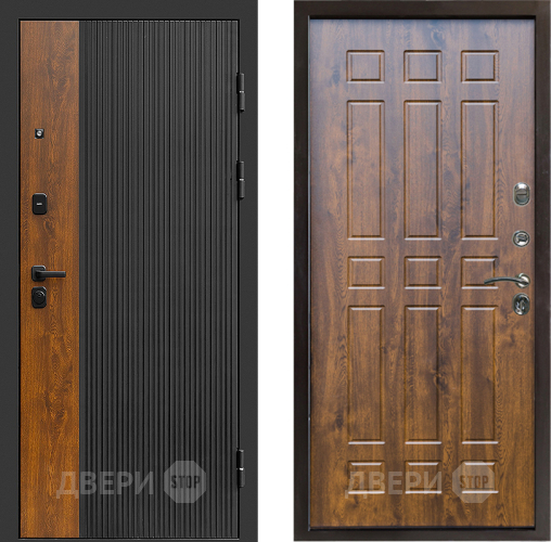 Входная металлическая Дверь Престиж Prestizh Спарта Дуб в Электроуглях