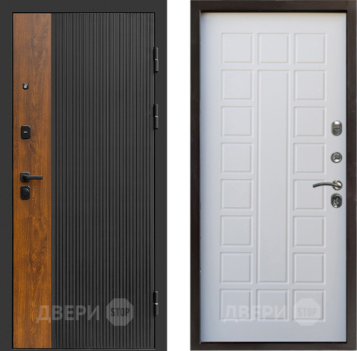 Входная металлическая Дверь Престиж Prestizh Престиж Белое дерево в Электроуглях