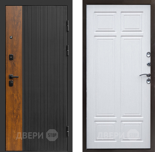 Входная металлическая Дверь Престиж Prestizh Премиум Лиственница белая в Электроуглях