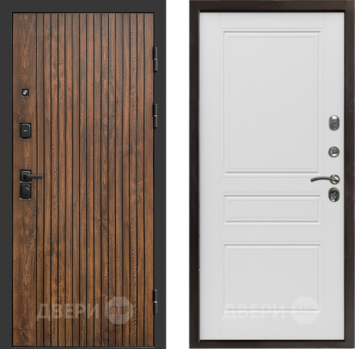 Входная металлическая Дверь Престиж Tvist Классика Лиственница белая в Электроуглях