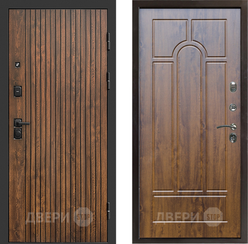 Входная металлическая Дверь Престиж Tvist Арка Дуб в Электроуглях