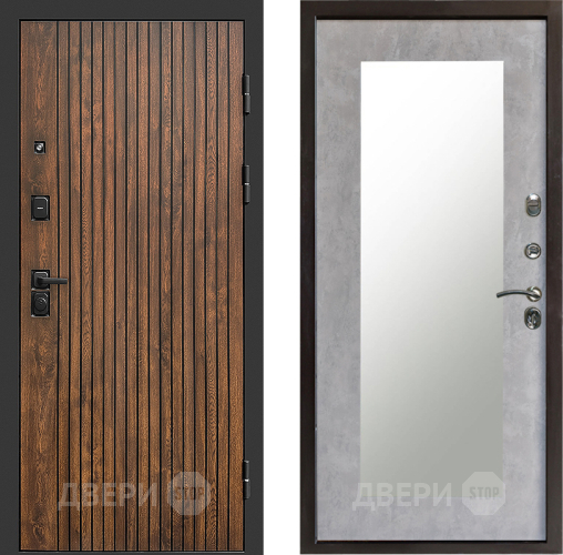 Дверь Престиж Tvist Зеркло Пастораль Бетон светлый в Электроуглях