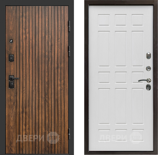 Входная металлическая Дверь Престиж Tvist Спарта Белое дерево в Электроуглях