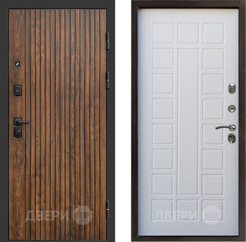 Входная металлическая Дверь Престиж Tvist Престиж Белое дерево в Электроуглях