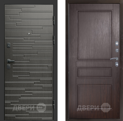 Входная металлическая Дверь Престиж Rivera Классика Венге в Электроуглях