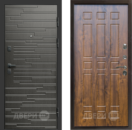 Входная металлическая Дверь Престиж Rivera Спарта Дуб в Электроуглях