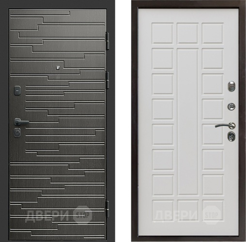 Входная металлическая Дверь Престиж Rivera Престиж Бежевый мат в Электроуглях