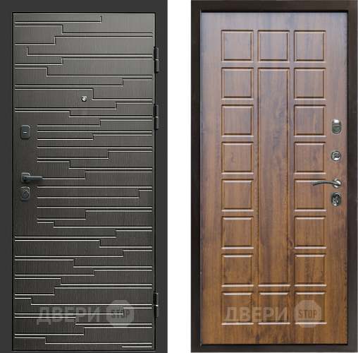 Входная металлическая Дверь Престиж Rivera Престиж Дуб в Электроуглях