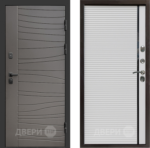 Входная металлическая Дверь Престиж Siciliya Porte Белый в Электроуглях