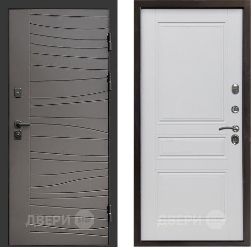 Входная металлическая Дверь Престиж Siciliya Классика Белый матовый в Электроуглях