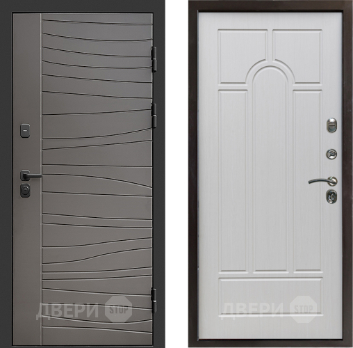 Входная металлическая Дверь Престиж Siciliya Арка Лиственница белая в Электроуглях