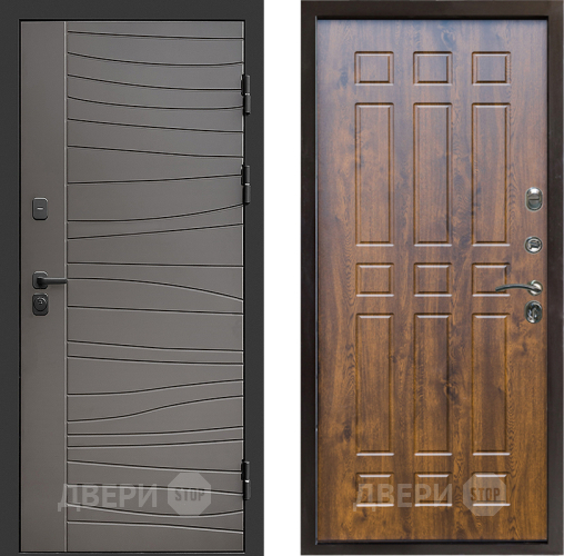 Входная металлическая Дверь Престиж Siciliya Спарта Дуб в Электроуглях