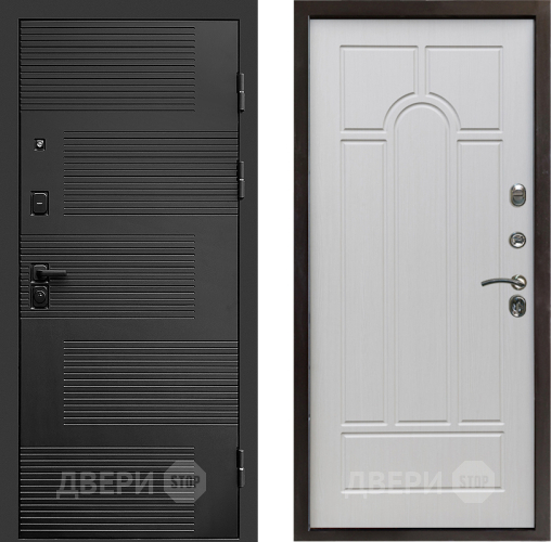 Входная металлическая Дверь Престиж Favorit Арка Лиственница белая в Электроуглях