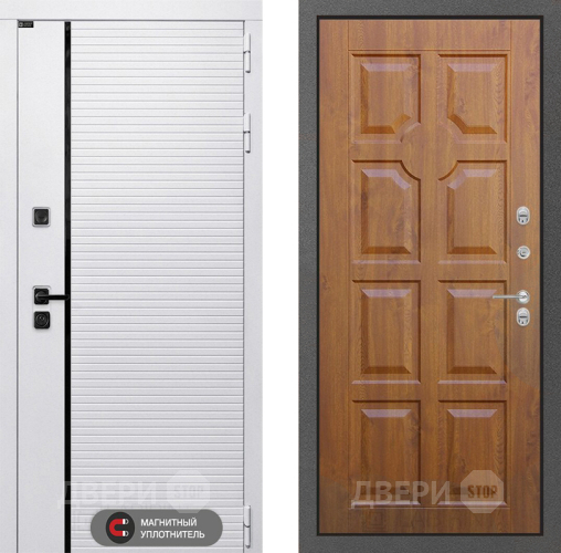 Входная металлическая Дверь Лабиринт (LABIRINT) Royal 17 Дуб золото в Электроуглях